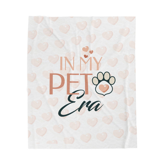 Pet Era Velveteen Plush Blanket
