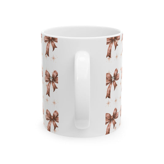 Cute Christmas Ceramic Mug for Dog, (11oz, 15oz)