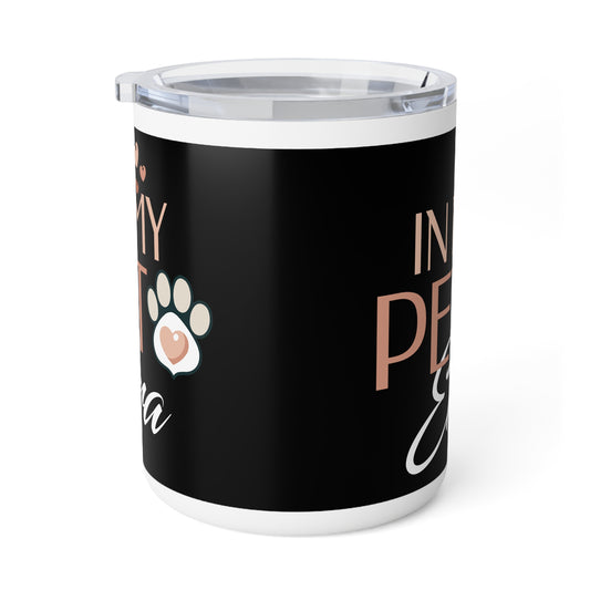In My Pet Era Insulated Coffee Mug, Black