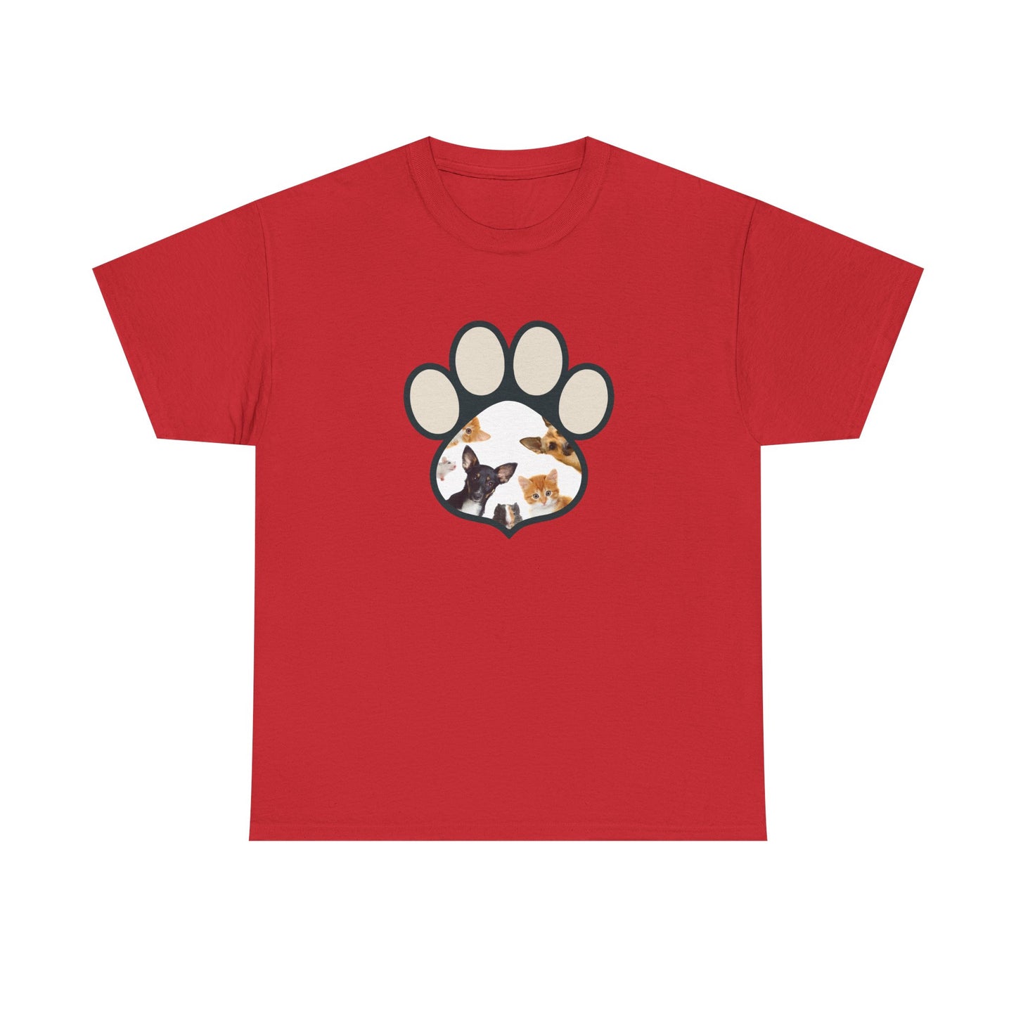 Unisex Heavy Cotton Tee for Pet Lover