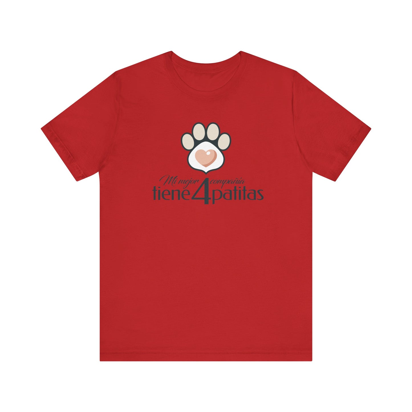 Dog Lover T-Shirt - Mi mejor compañía tiene 4 patitas
