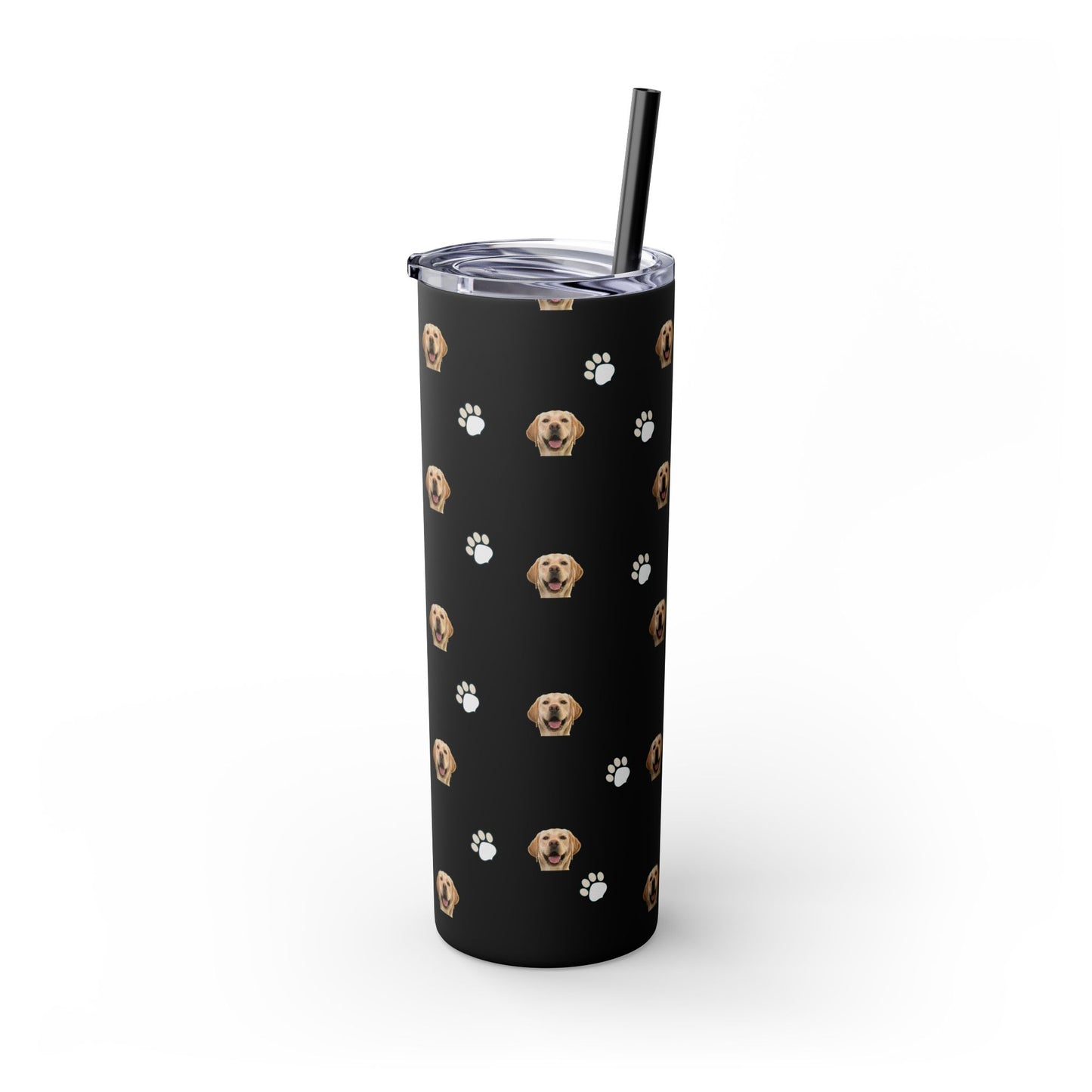 Skinny Tumbler with Straw, 20oz