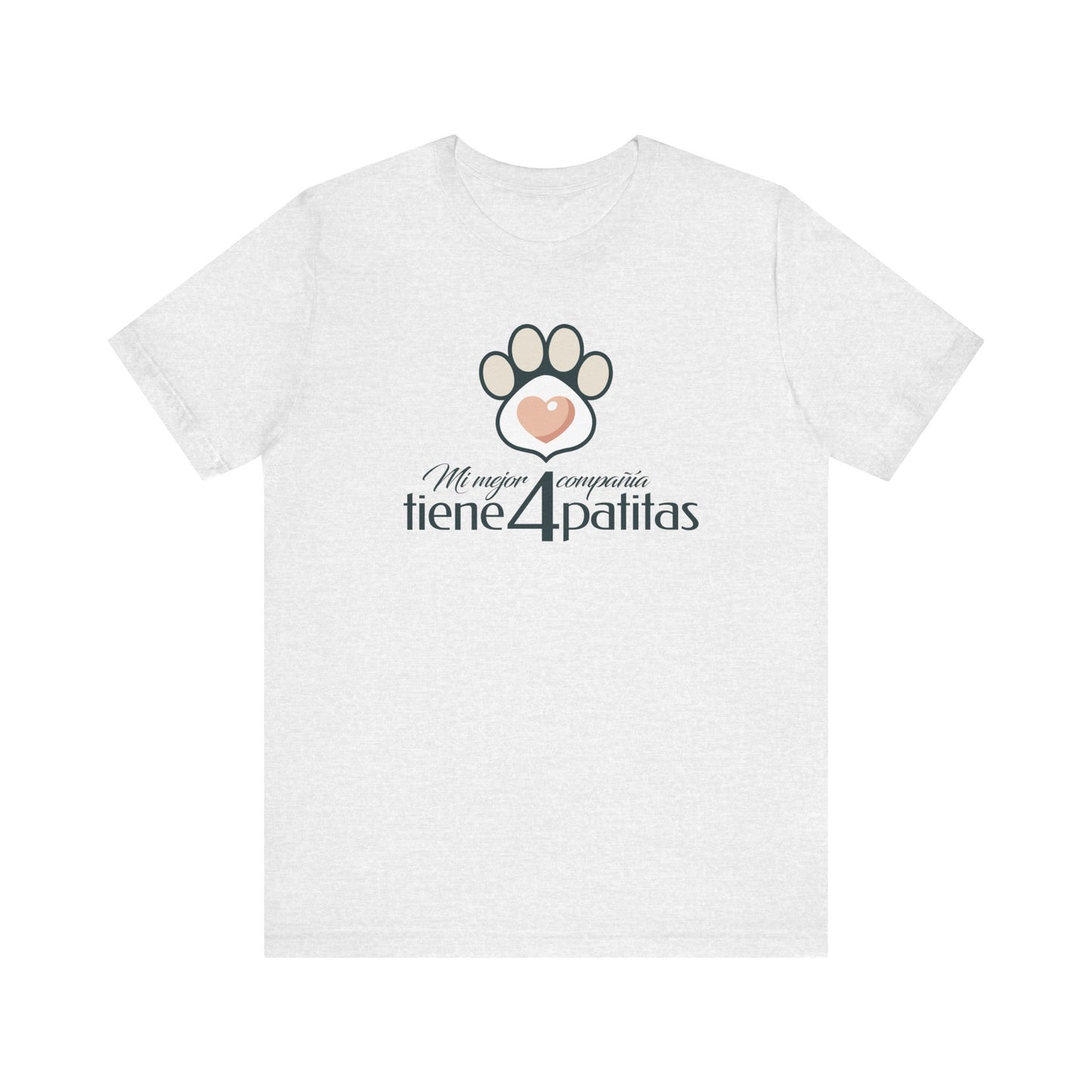 Dog Lover T-Shirt - Mi mejor compañía tiene 4 patitas