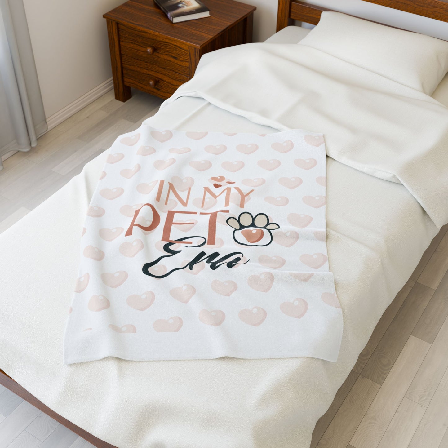Pet Era Velveteen Plush Blanket