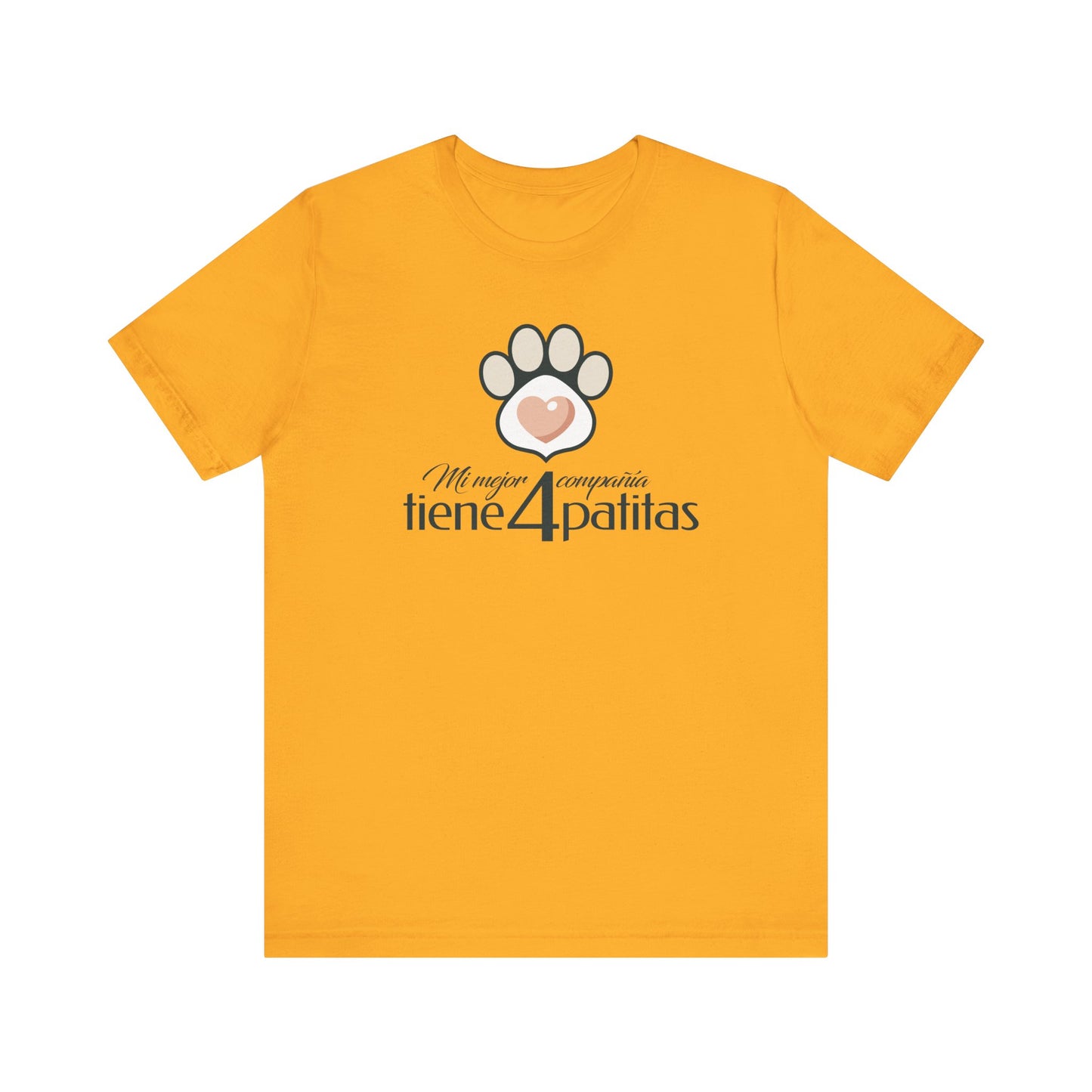 Dog Lover T-Shirt - Mi mejor compañía tiene 4 patitas