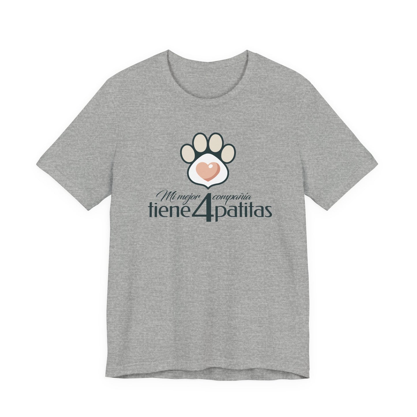 Dog Lover T-Shirt - Mi mejor compañía tiene 4 patitas
