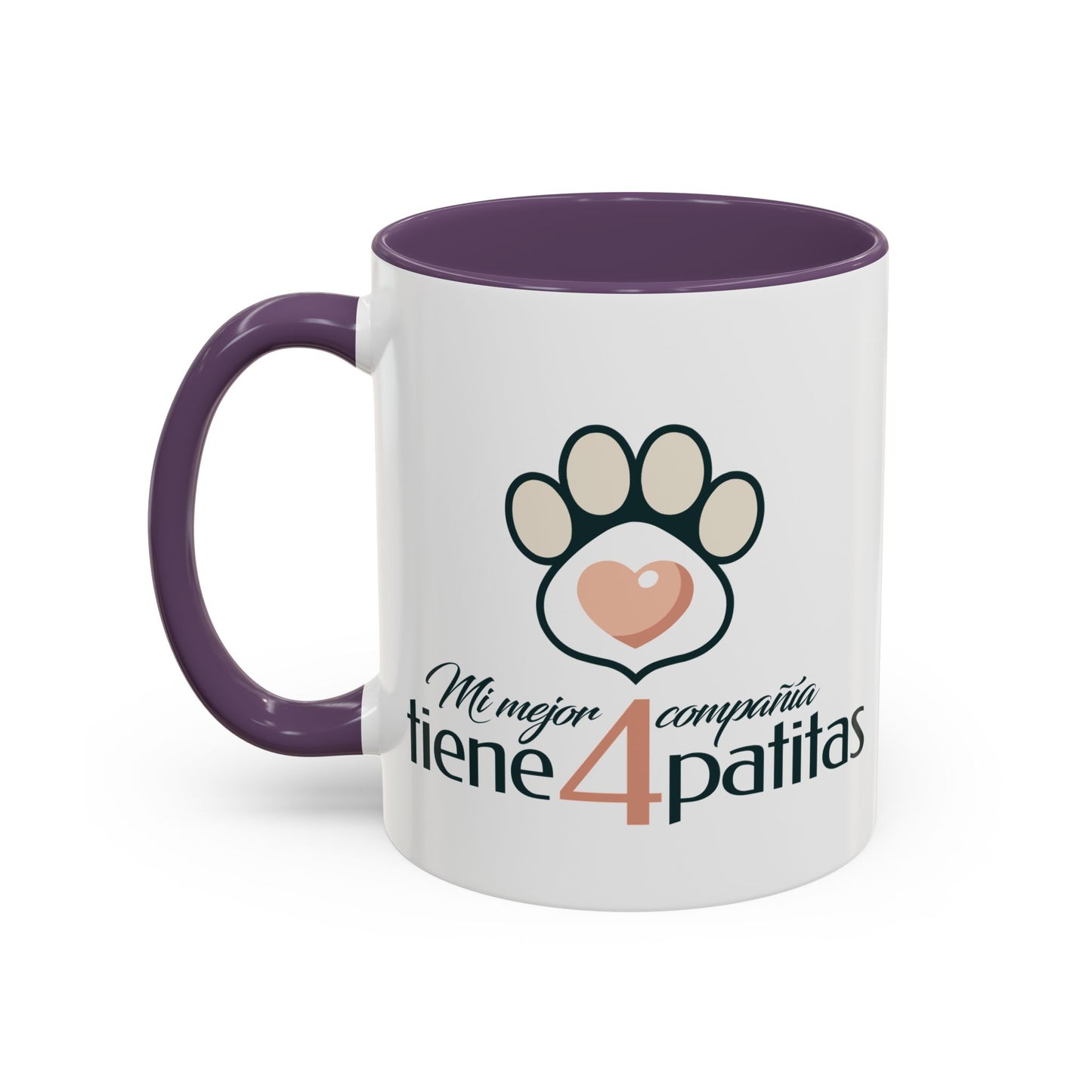 Mi Mejor Compañía tiene Patitas Accent Coffee Mug