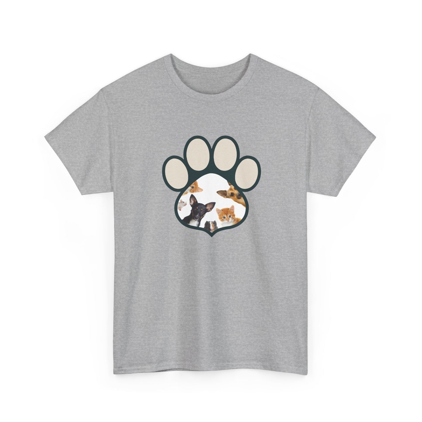 Unisex Heavy Cotton Tee for Pet Lover