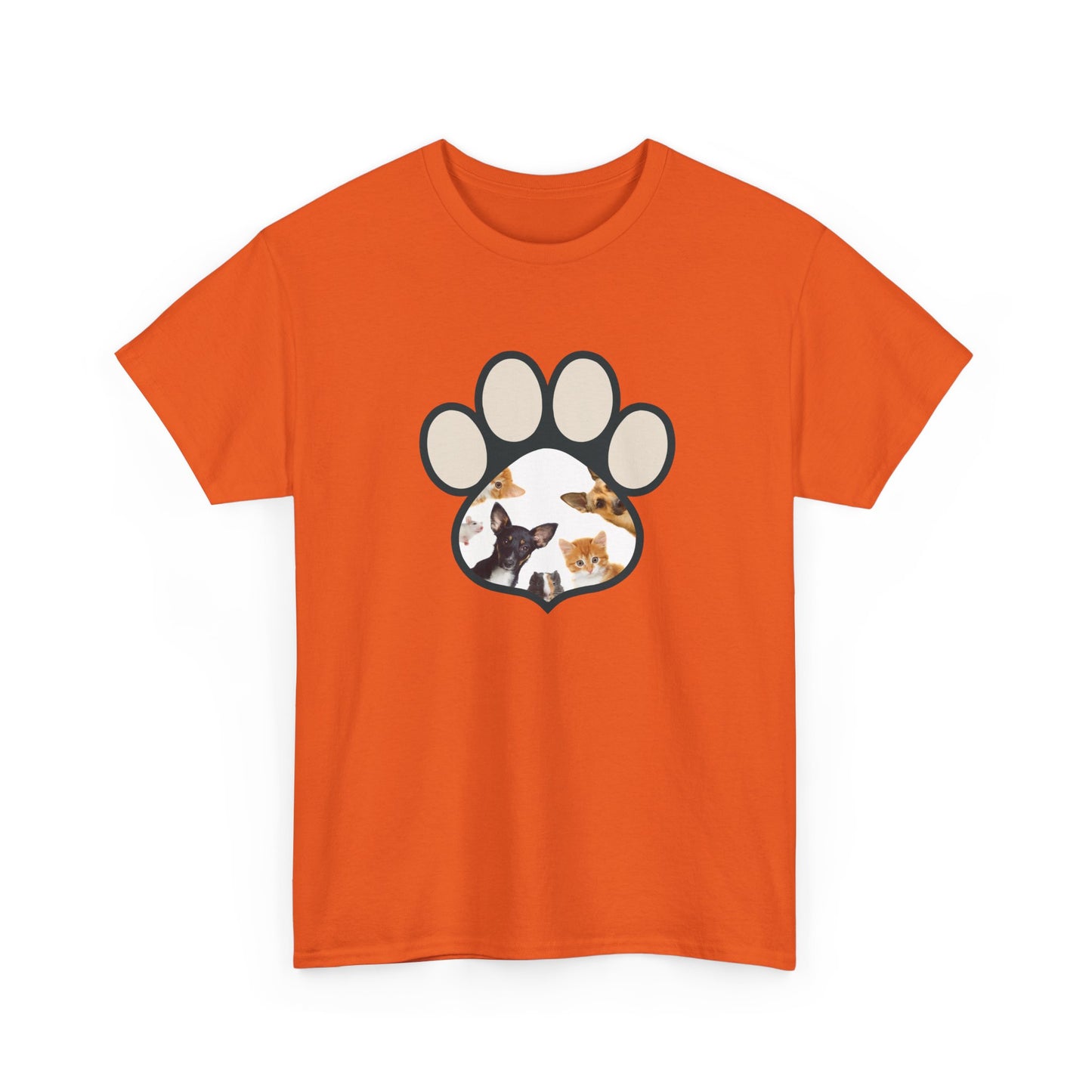 Unisex Heavy Cotton Tee for Pet Lover