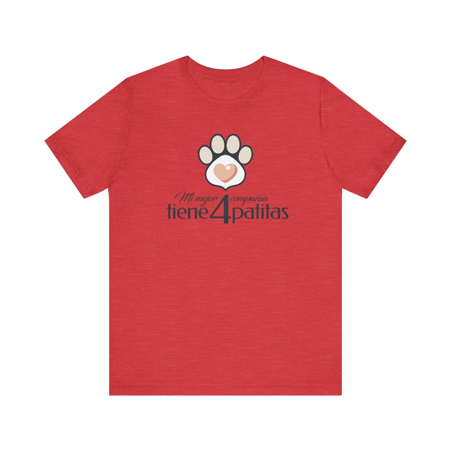 Dog Lover T-Shirt - Mi mejor compañía tiene 4 patitas