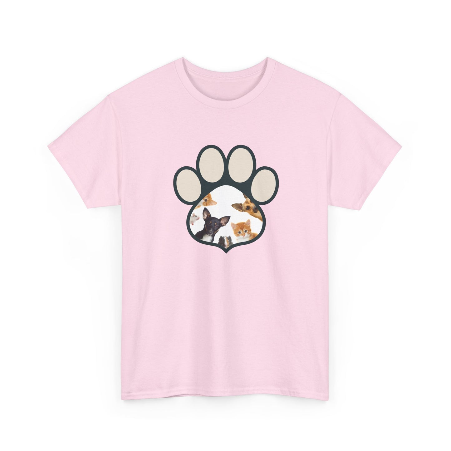 Unisex Heavy Cotton Tee for Pet Lover