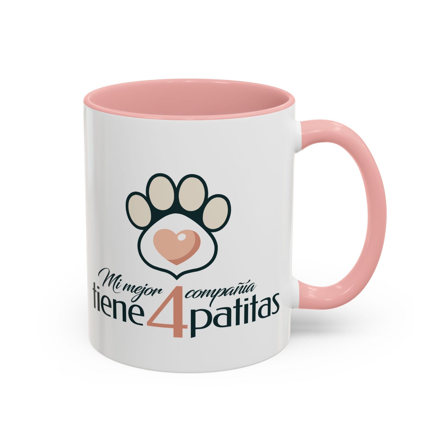 Mi Mejor Compañía tiene Patitas Accent Coffee Mug