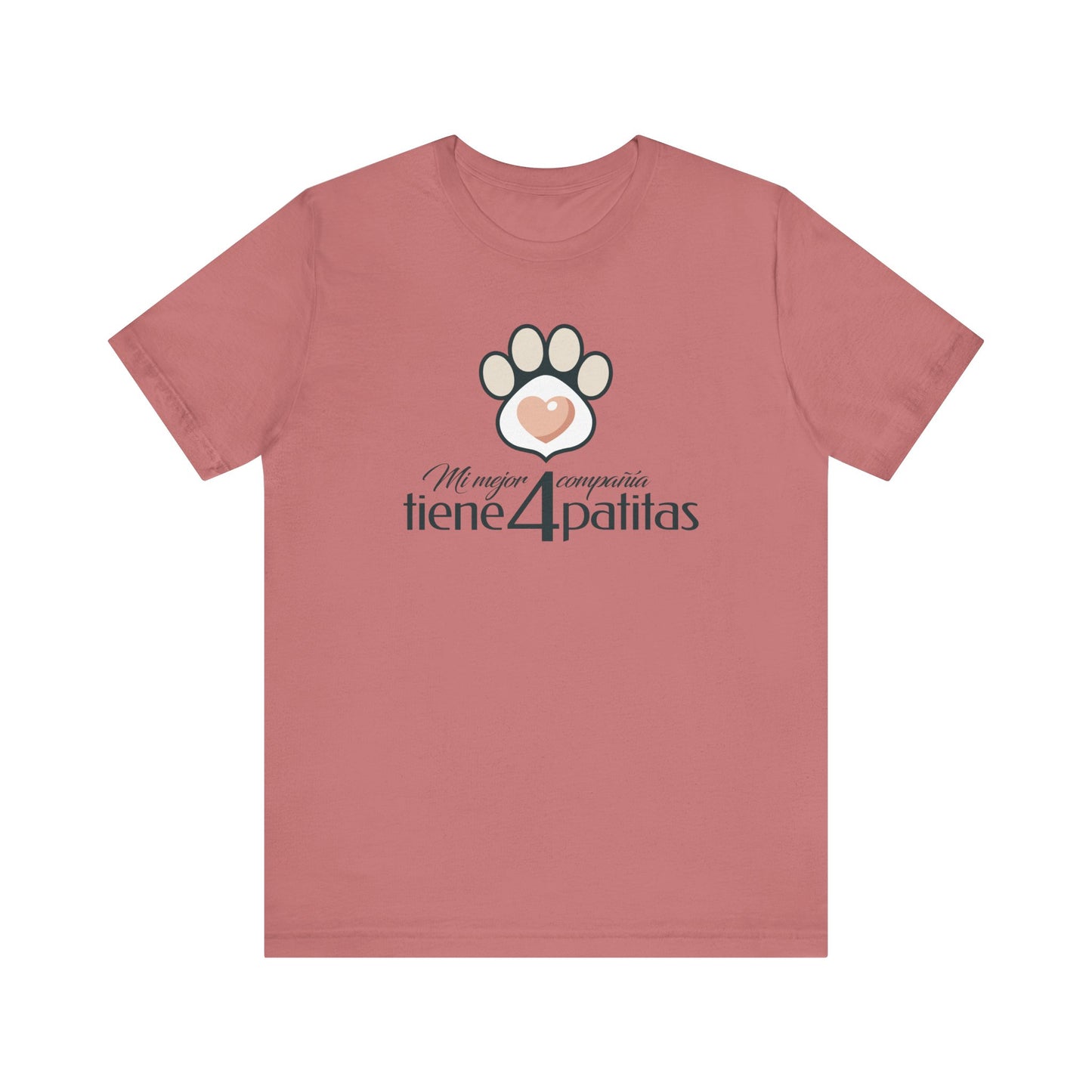 Dog Lover T-Shirt - Mi mejor compañía tiene 4 patitas