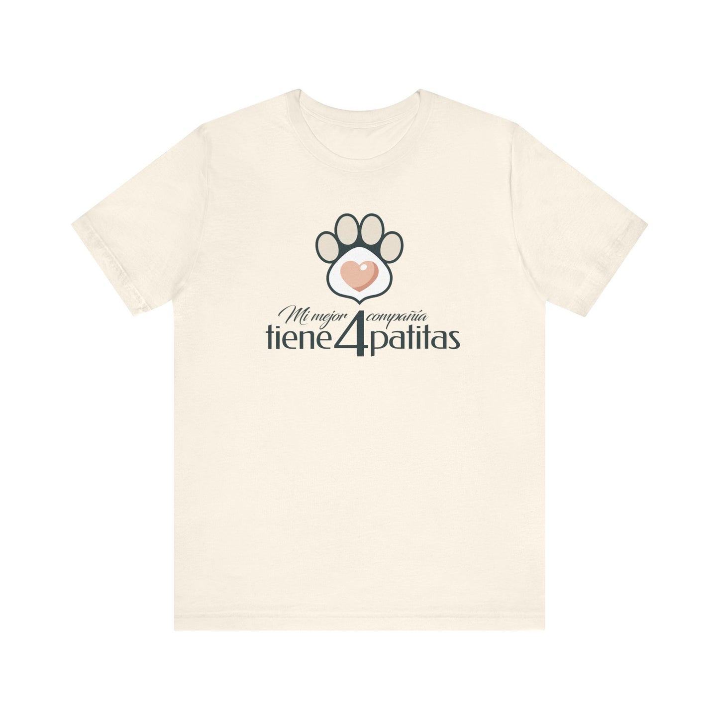 Dog Lover T-Shirt - Mi mejor compañía tiene 4 patitas