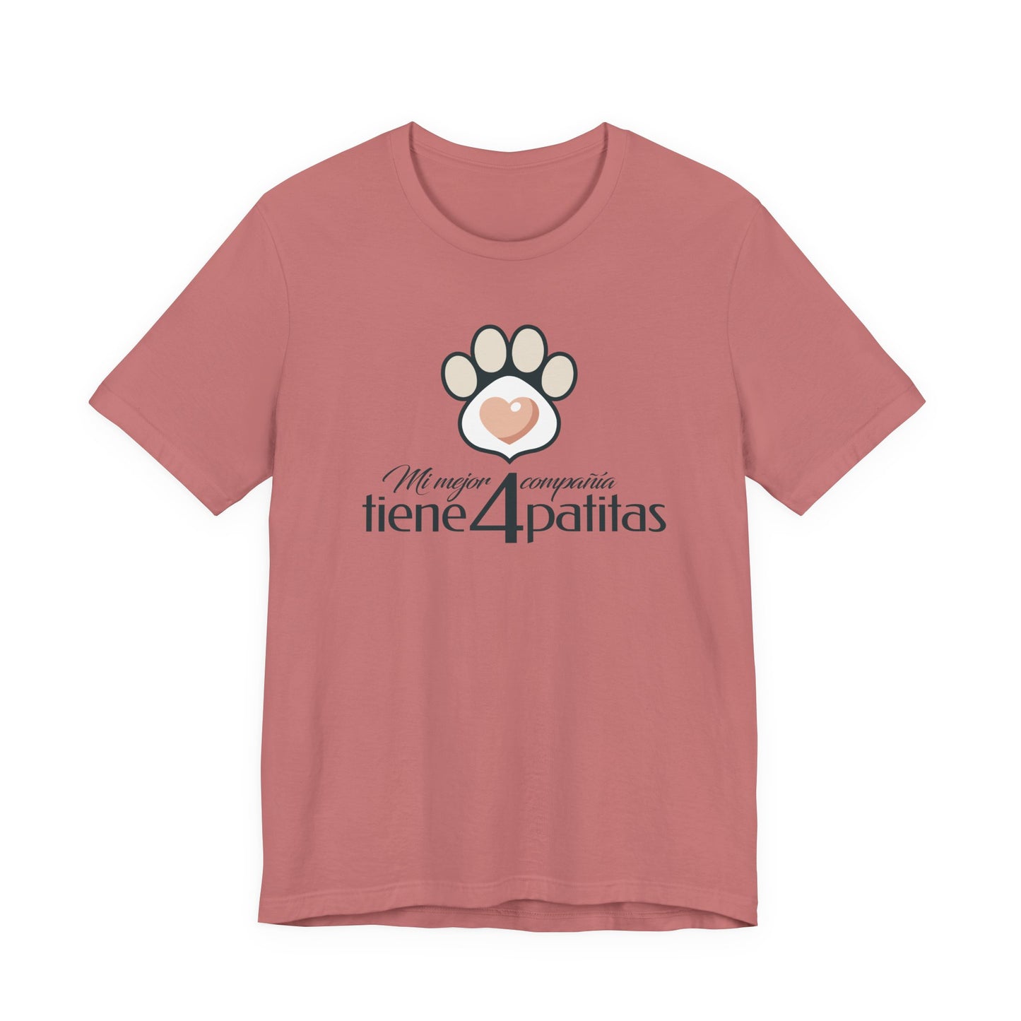 Dog Lover T-Shirt - Mi mejor compañía tiene 4 patitas