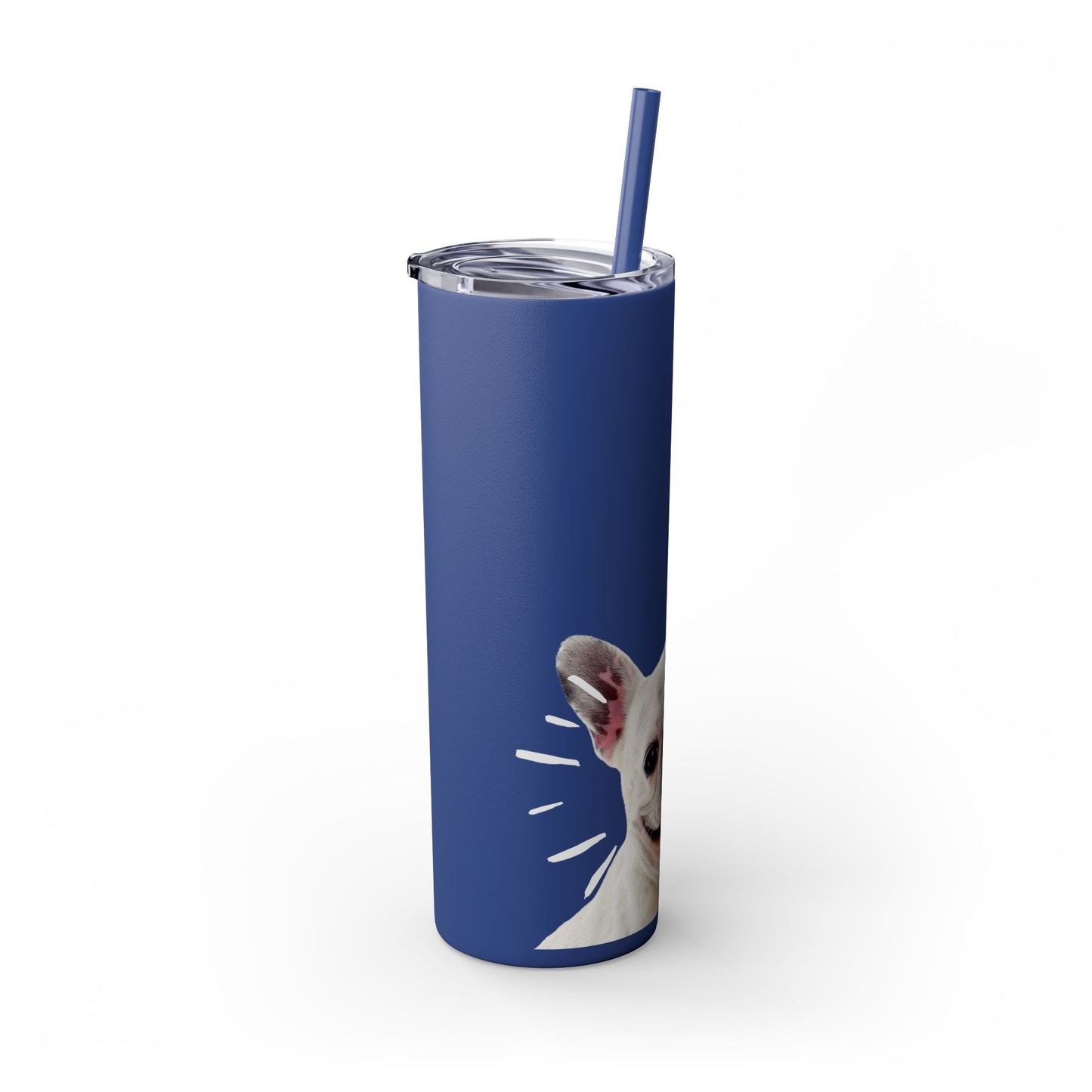 Skinny Tumbler with Straw, 20oz