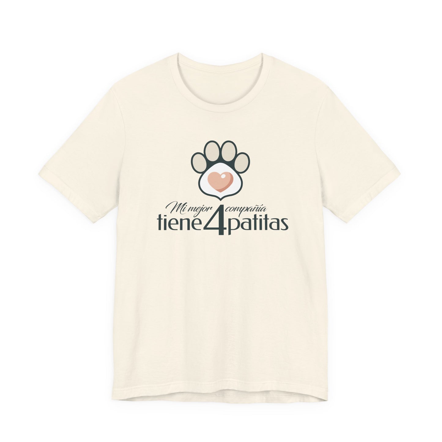 Dog Lover T-Shirt - Mi mejor compañía tiene 4 patitas