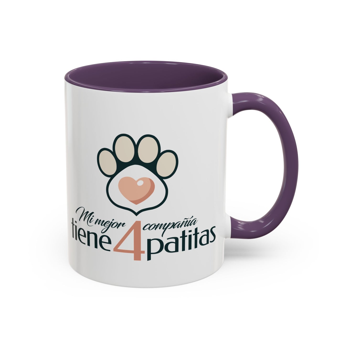 Mi Mejor Compañía tiene Patitas Accent Coffee Mug