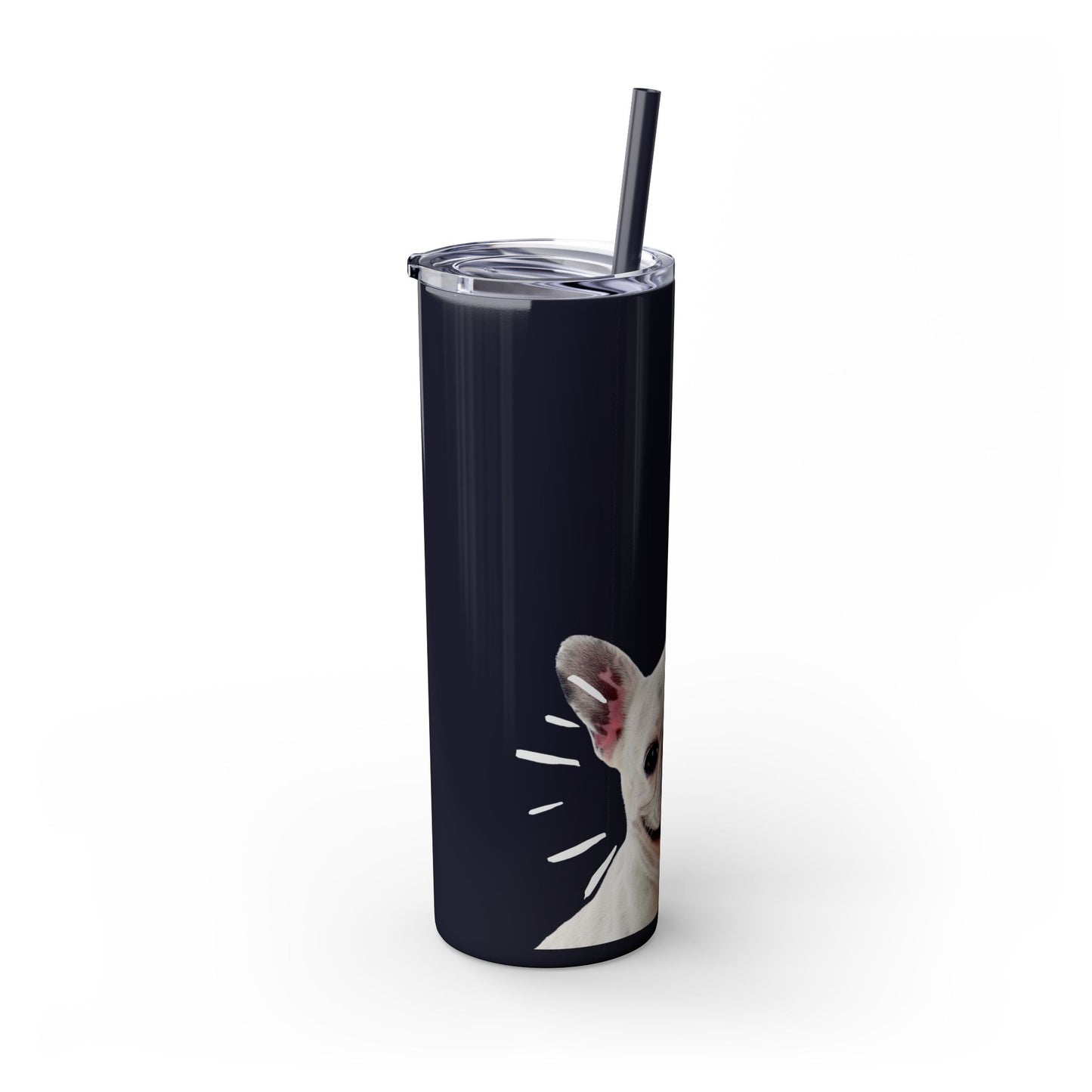 Skinny Tumbler with Straw, 20oz