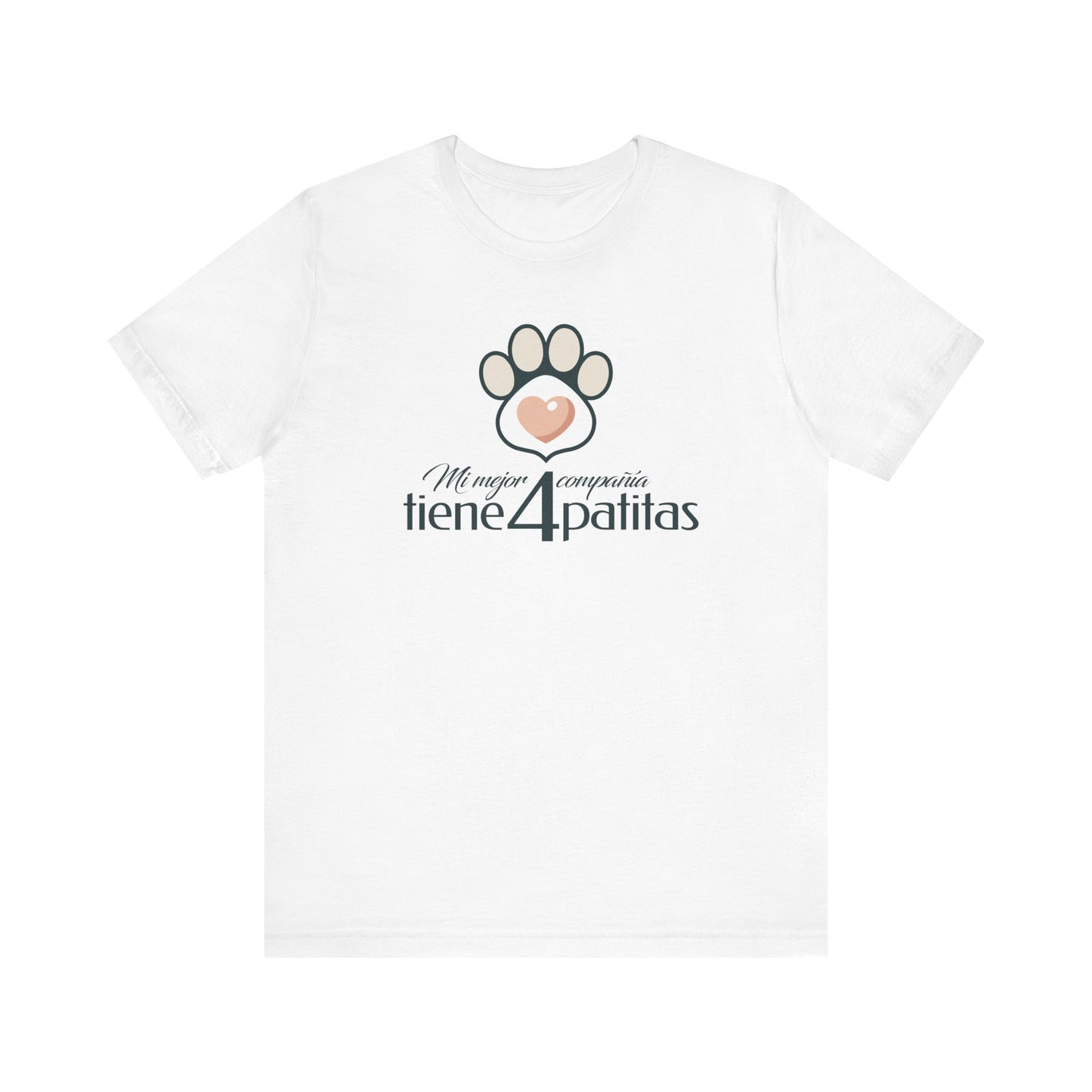 Dog Lover T-Shirt - Mi mejor compañía tiene 4 patitas