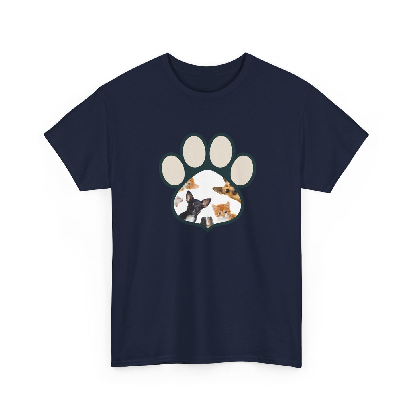 Unisex Heavy Cotton Tee for Pet Lover