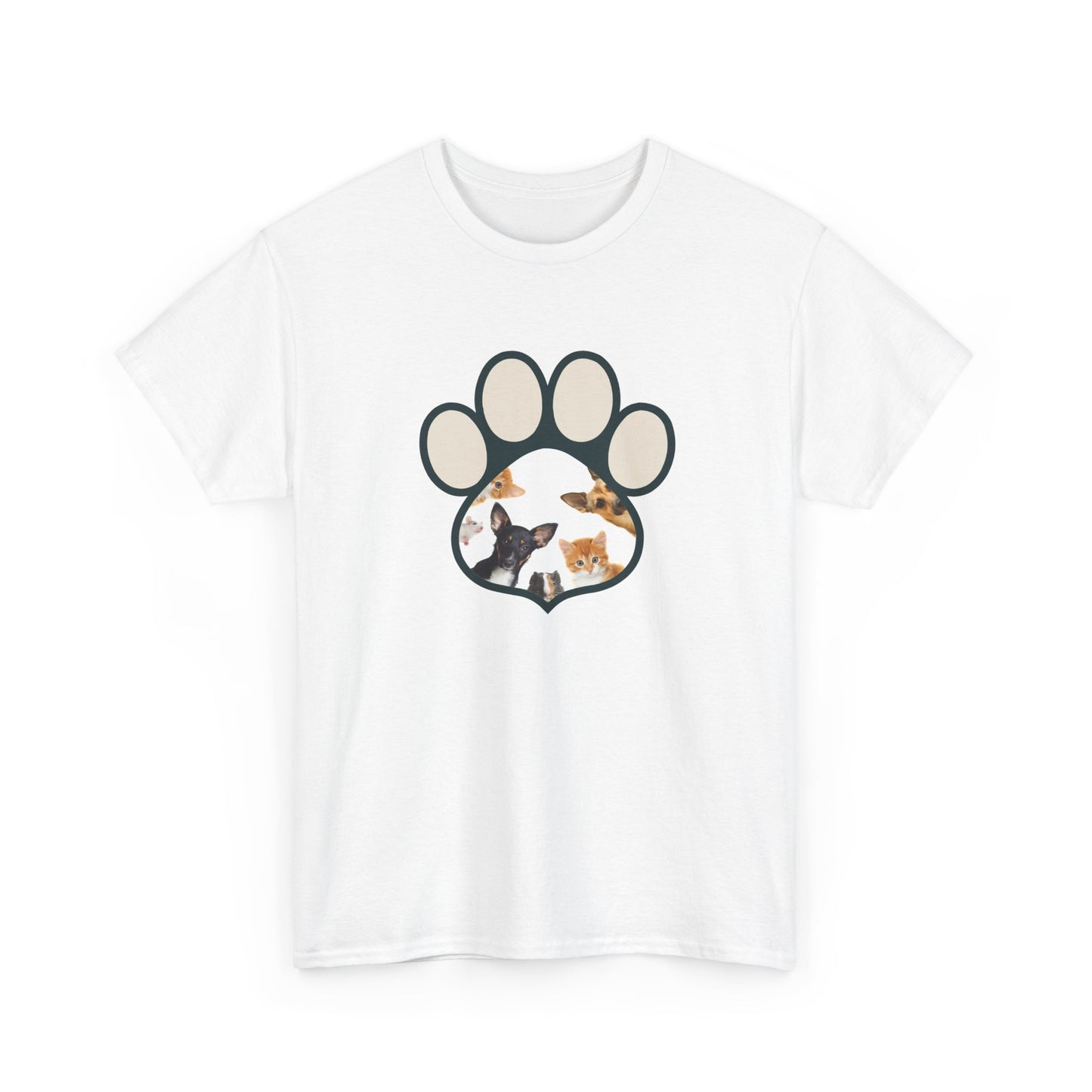 Unisex Heavy Cotton Tee for Pet Lover