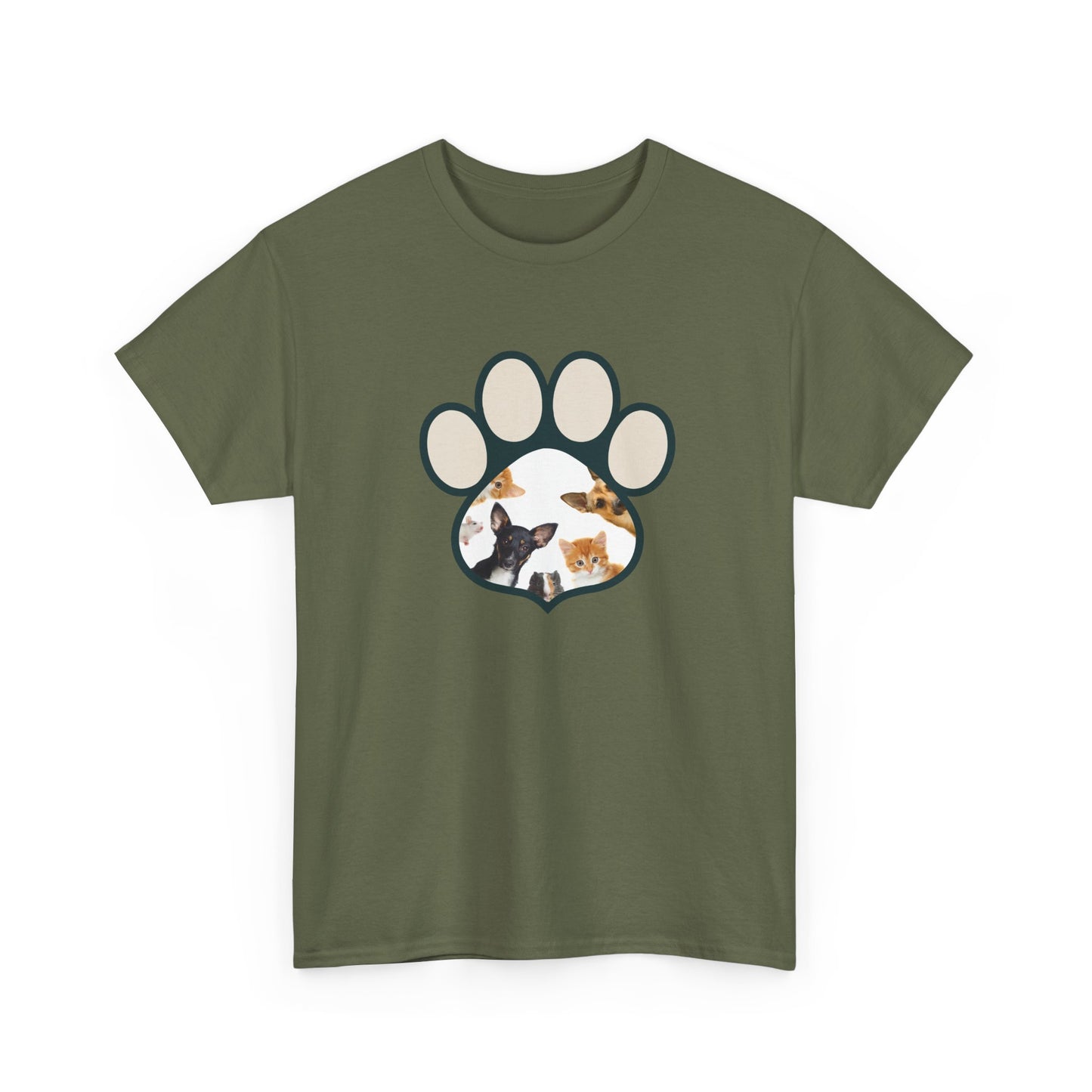 Unisex Heavy Cotton Tee for Pet Lover