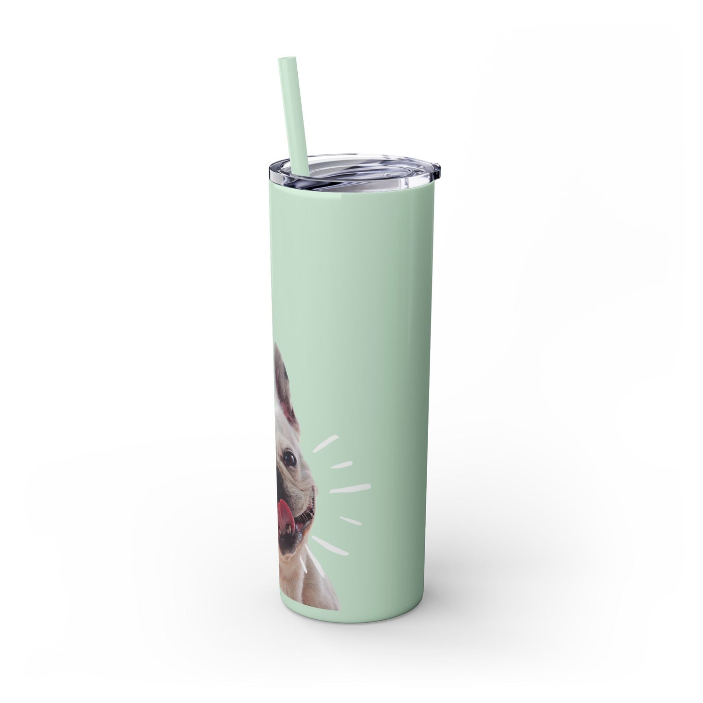 Skinny Tumbler with Straw, 20oz
