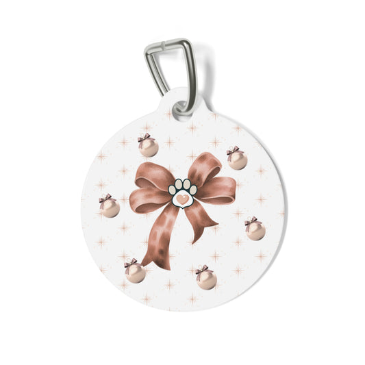 Christmas Pet Tag