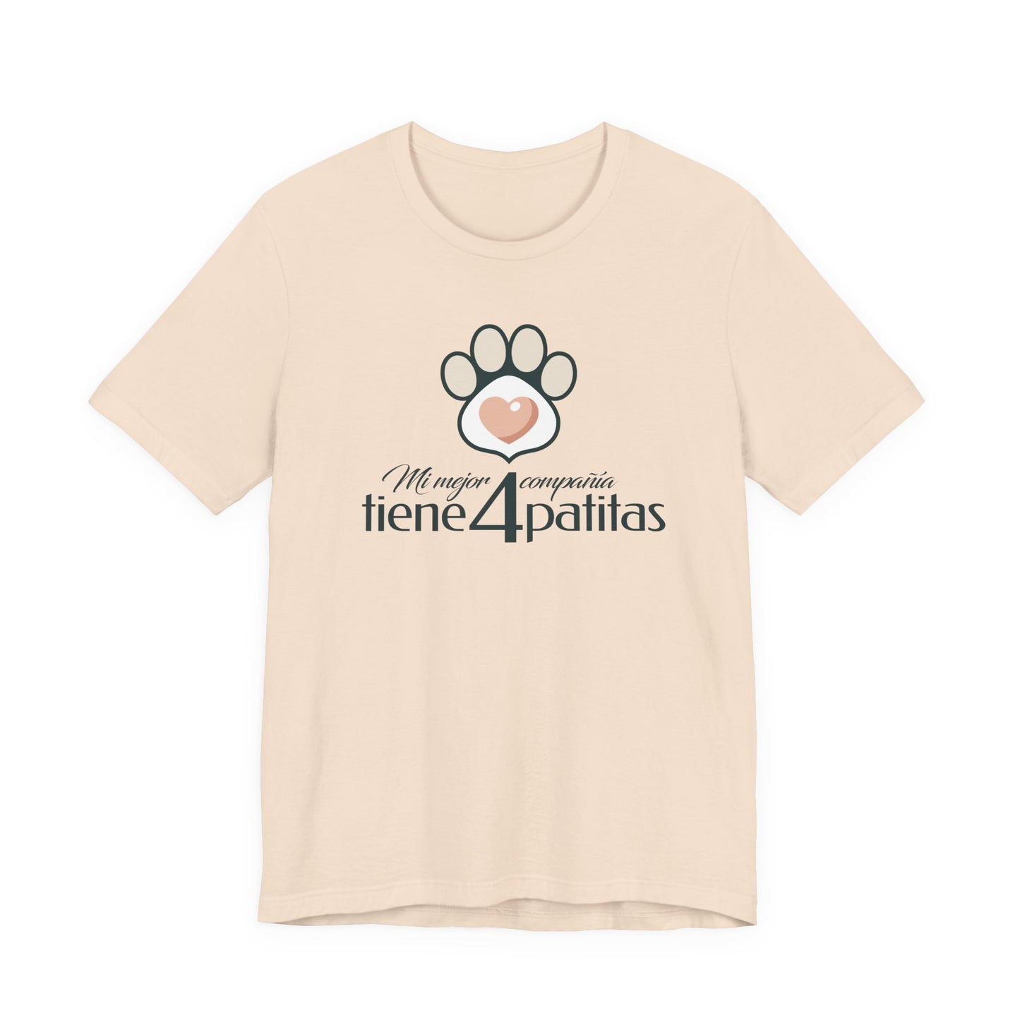 Dog Lover T-Shirt - Mi mejor compañía tiene 4 patitas