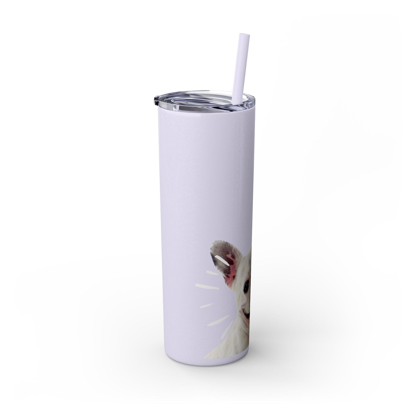 Skinny Tumbler with Straw, 20oz