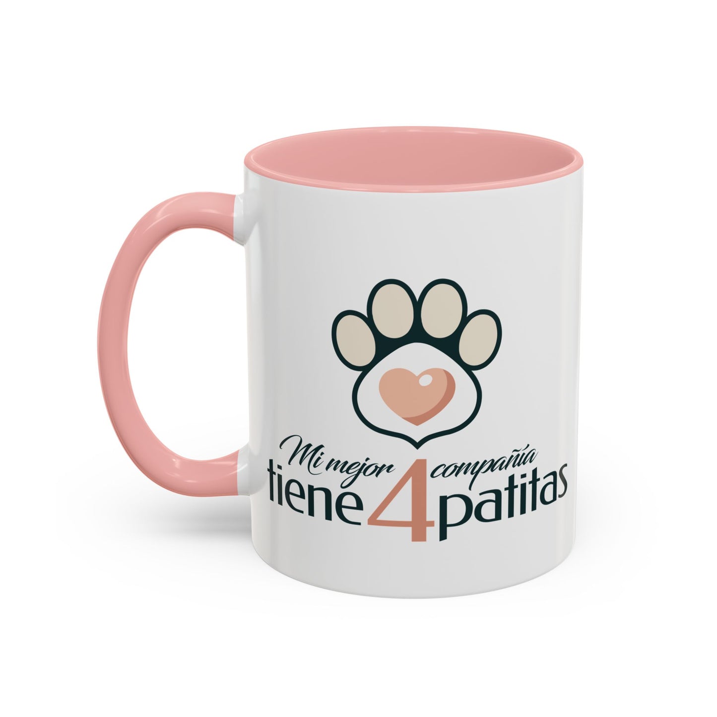 Mi Mejor Compañía tiene Patitas Accent Coffee Mug