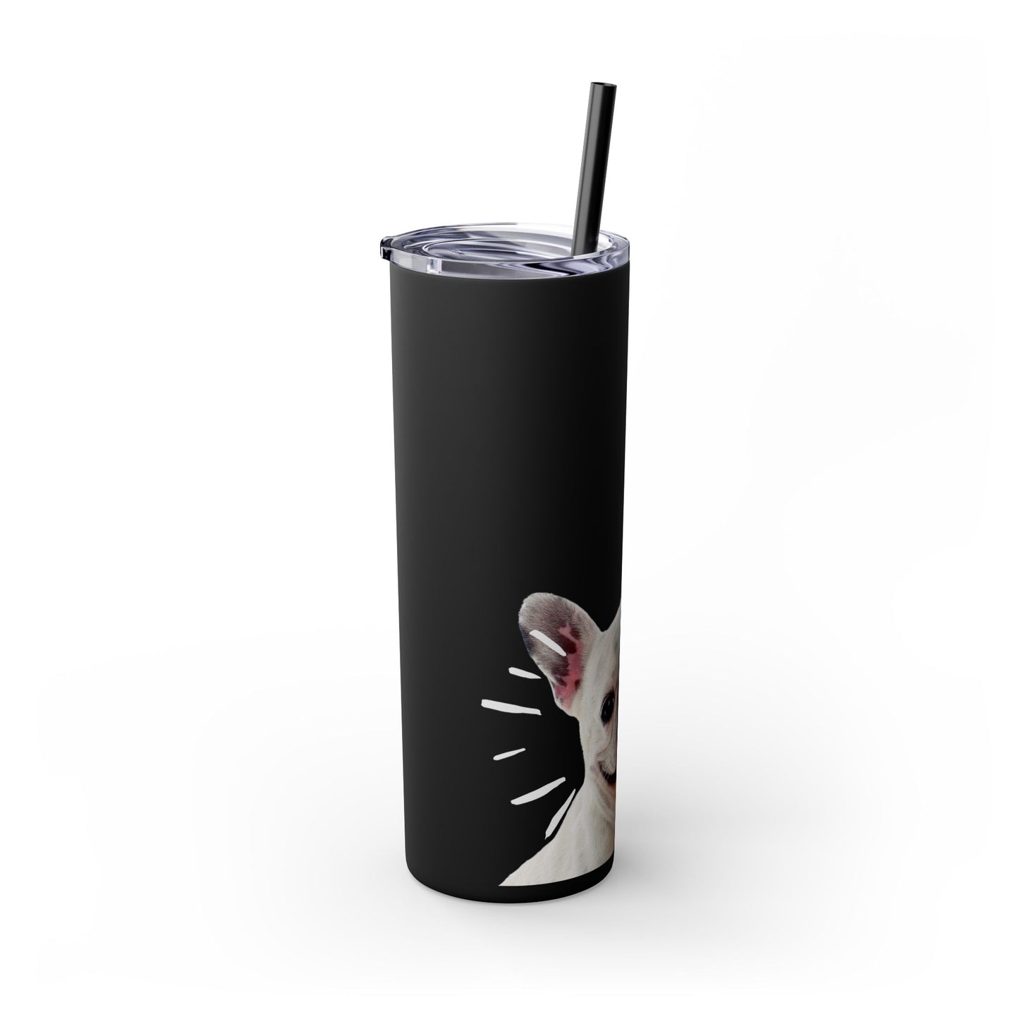 Skinny Tumbler with Straw, 20oz