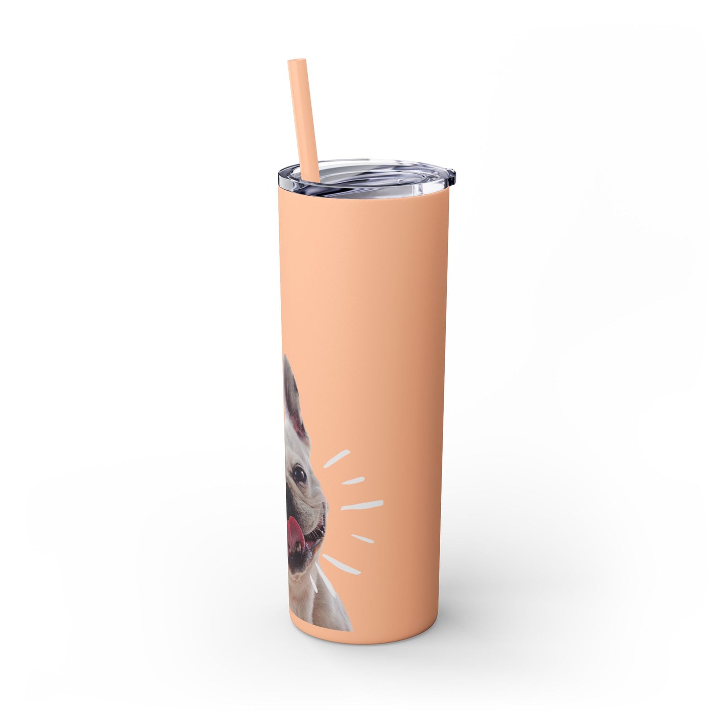 Skinny Tumbler with Straw, 20oz