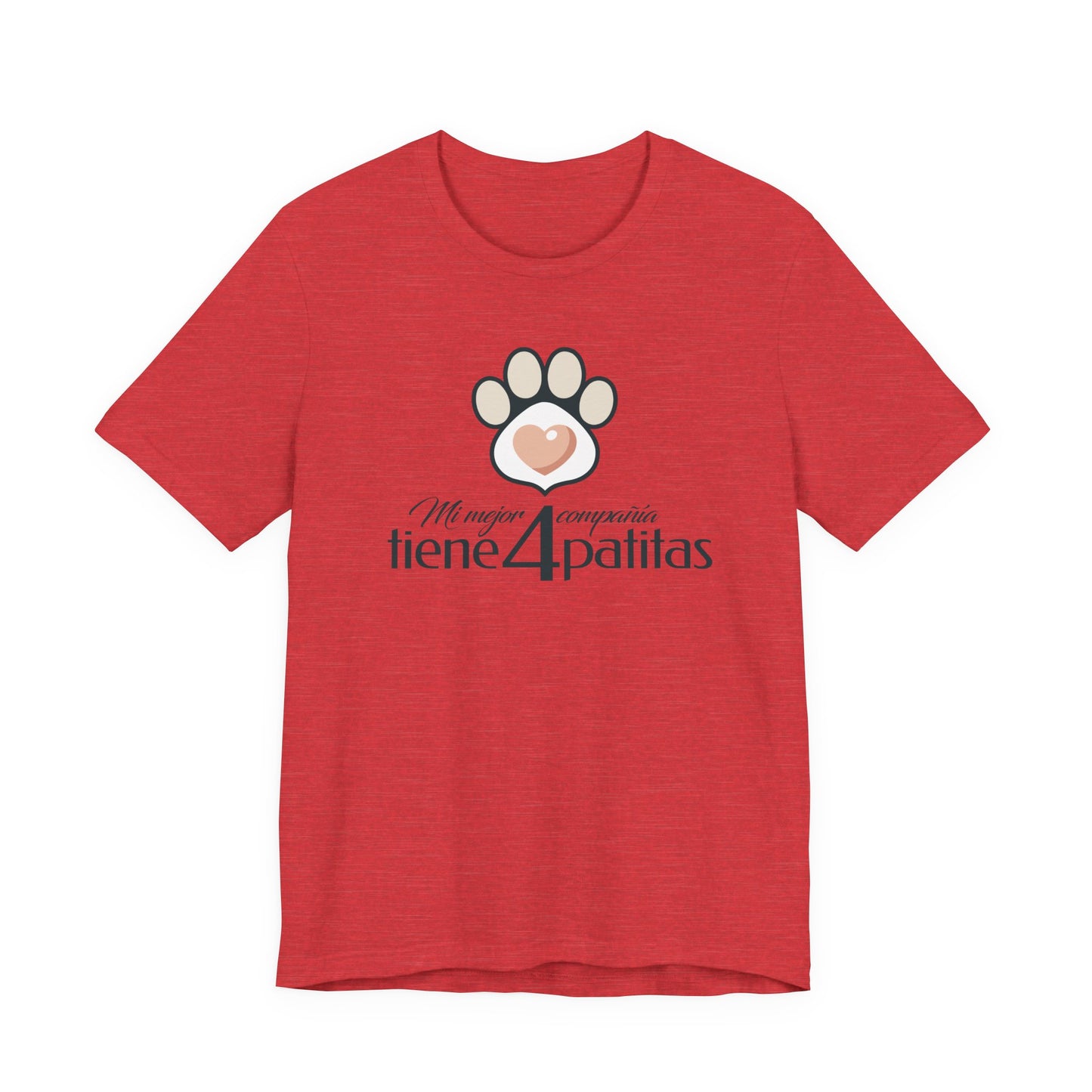 Dog Lover T-Shirt - Mi mejor compañía tiene 4 patitas