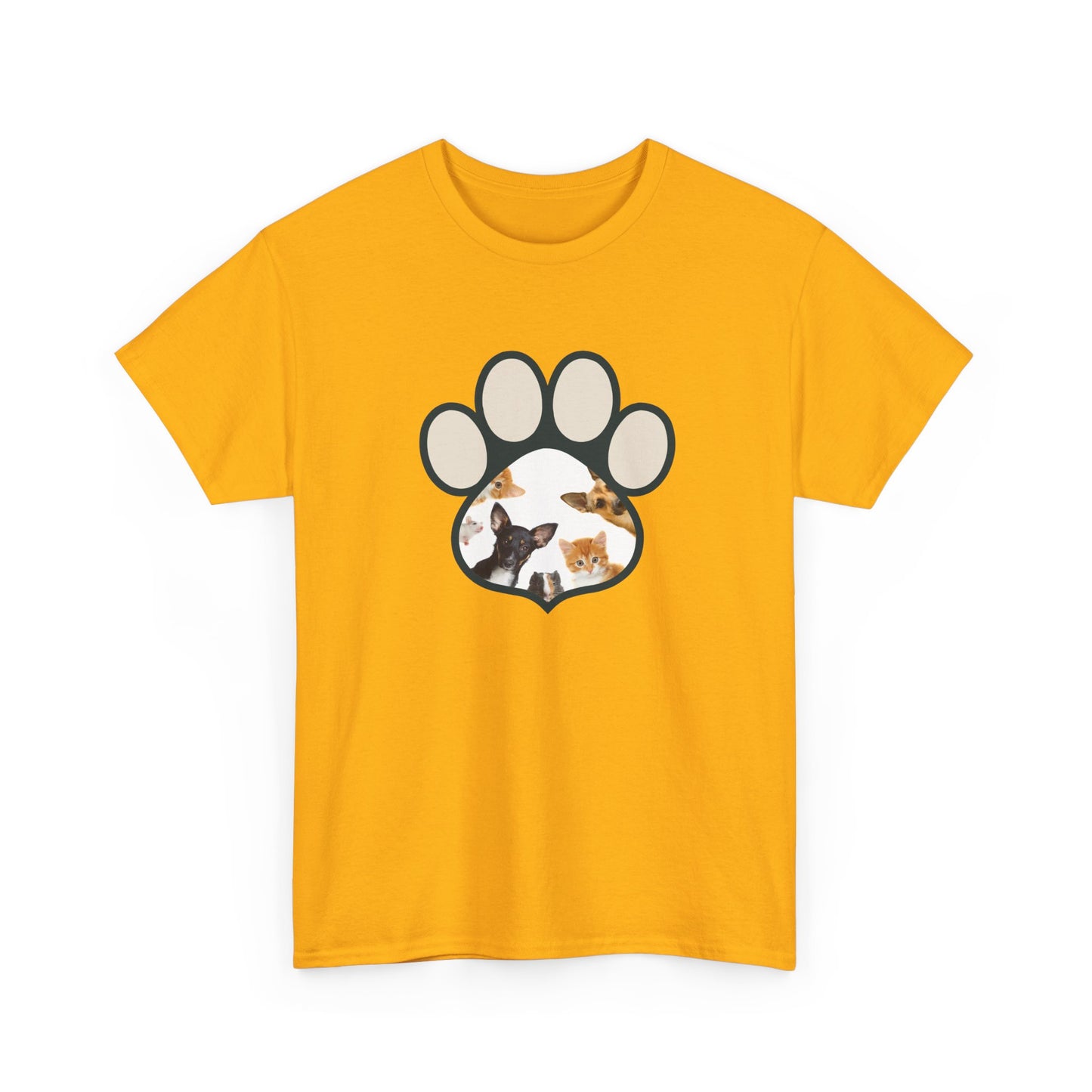 Unisex Heavy Cotton Tee for Pet Lover