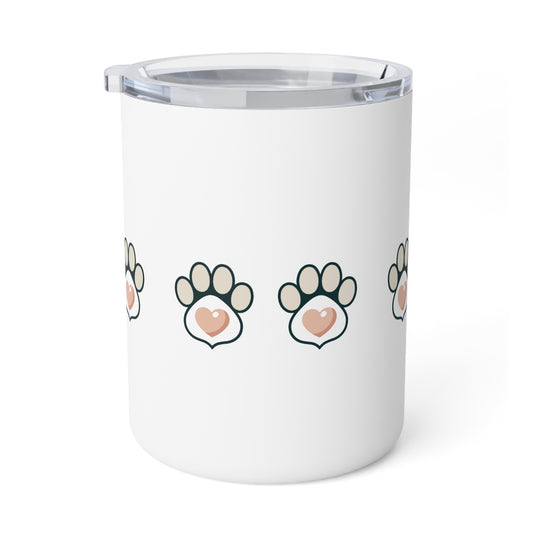 Paws White Insulated Coffee Mug