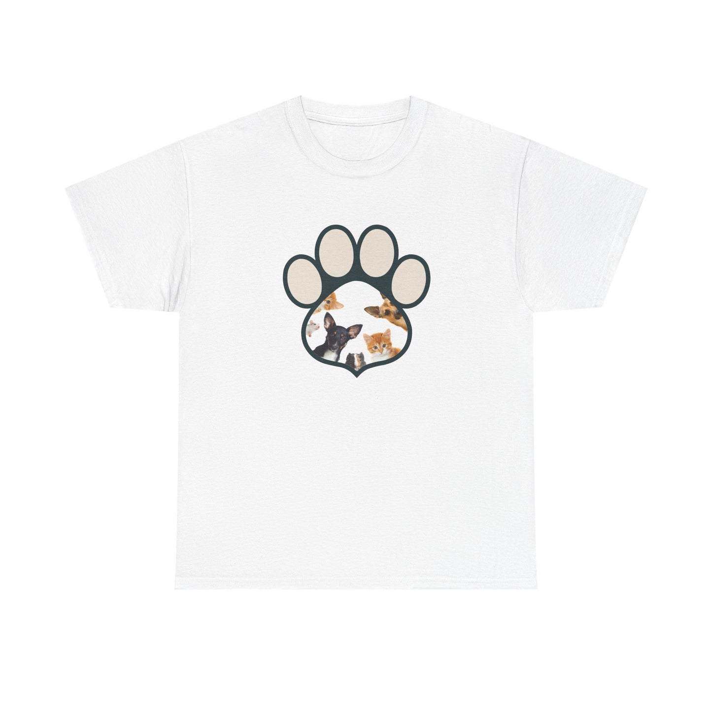 Unisex Heavy Cotton Tee for Pet Lover