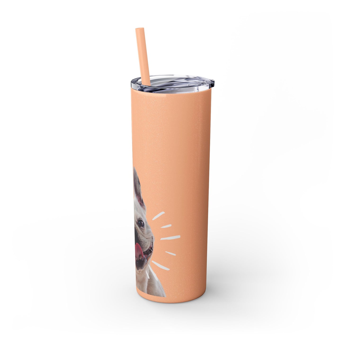 Skinny Tumbler with Straw, 20oz