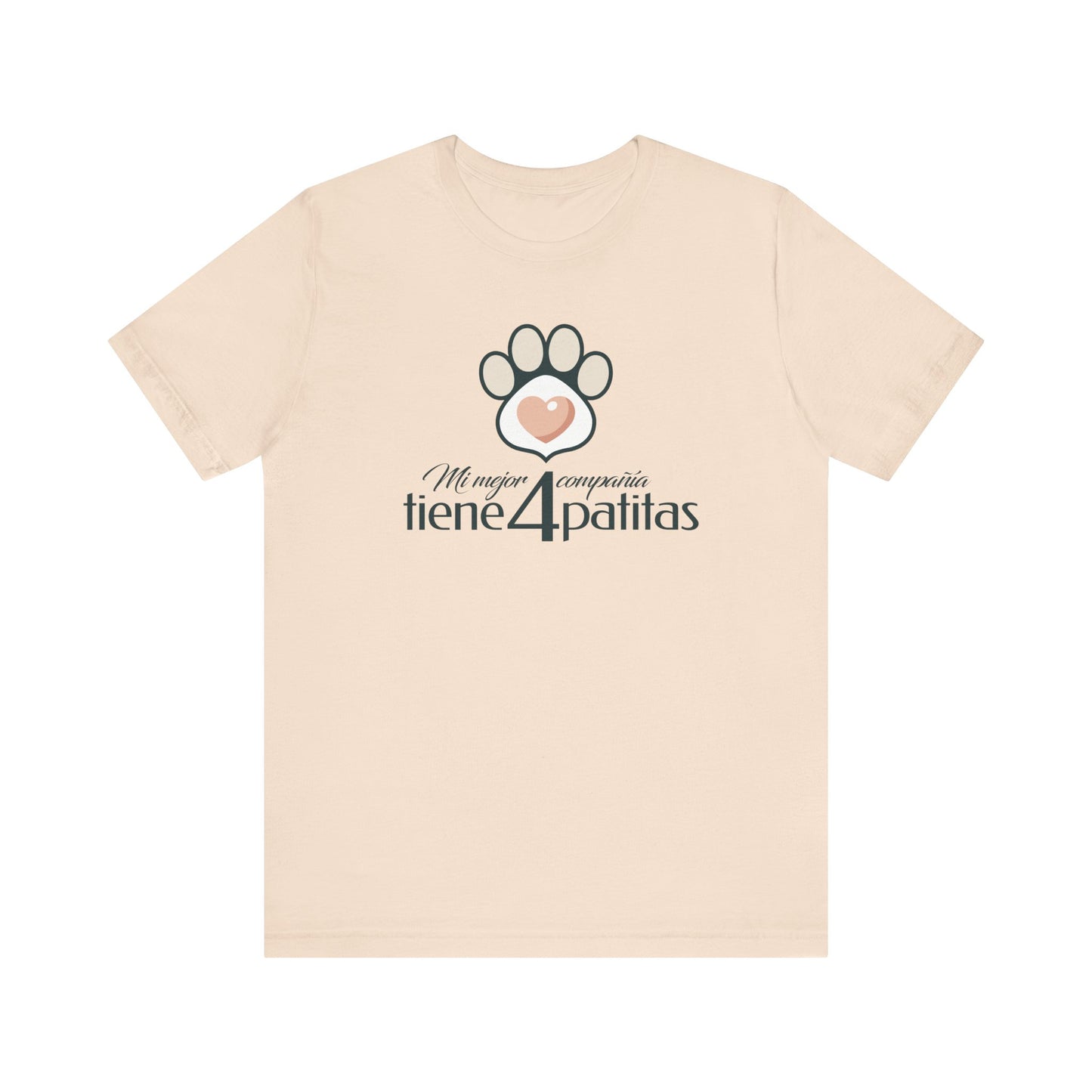 Dog Lover T-Shirt - Mi mejor compañía tiene 4 patitas