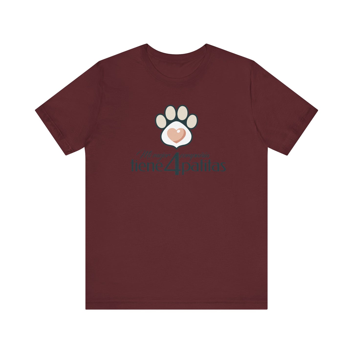 Dog Lover T-Shirt - Mi mejor compañía tiene 4 patitas