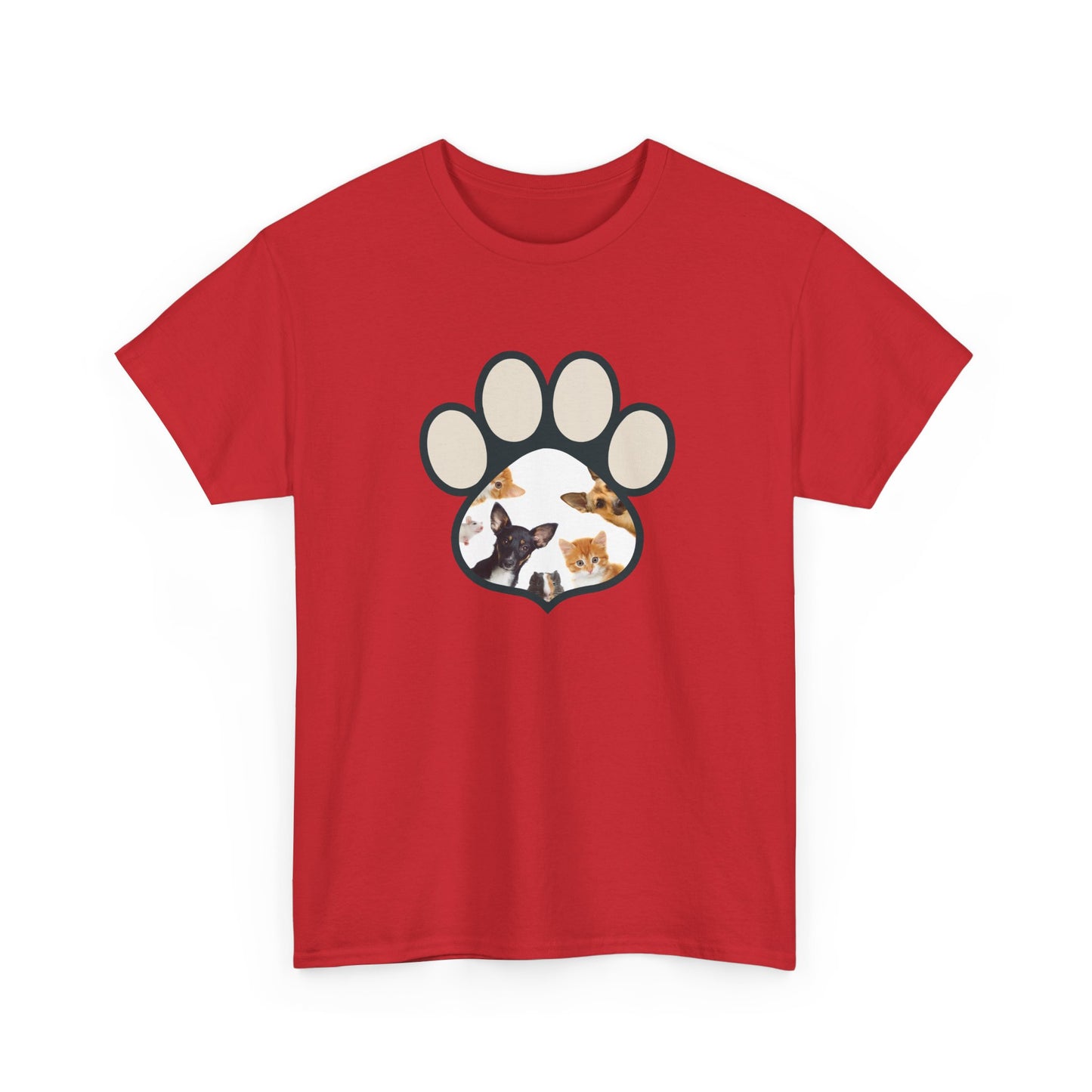 Unisex Heavy Cotton Tee for Pet Lover