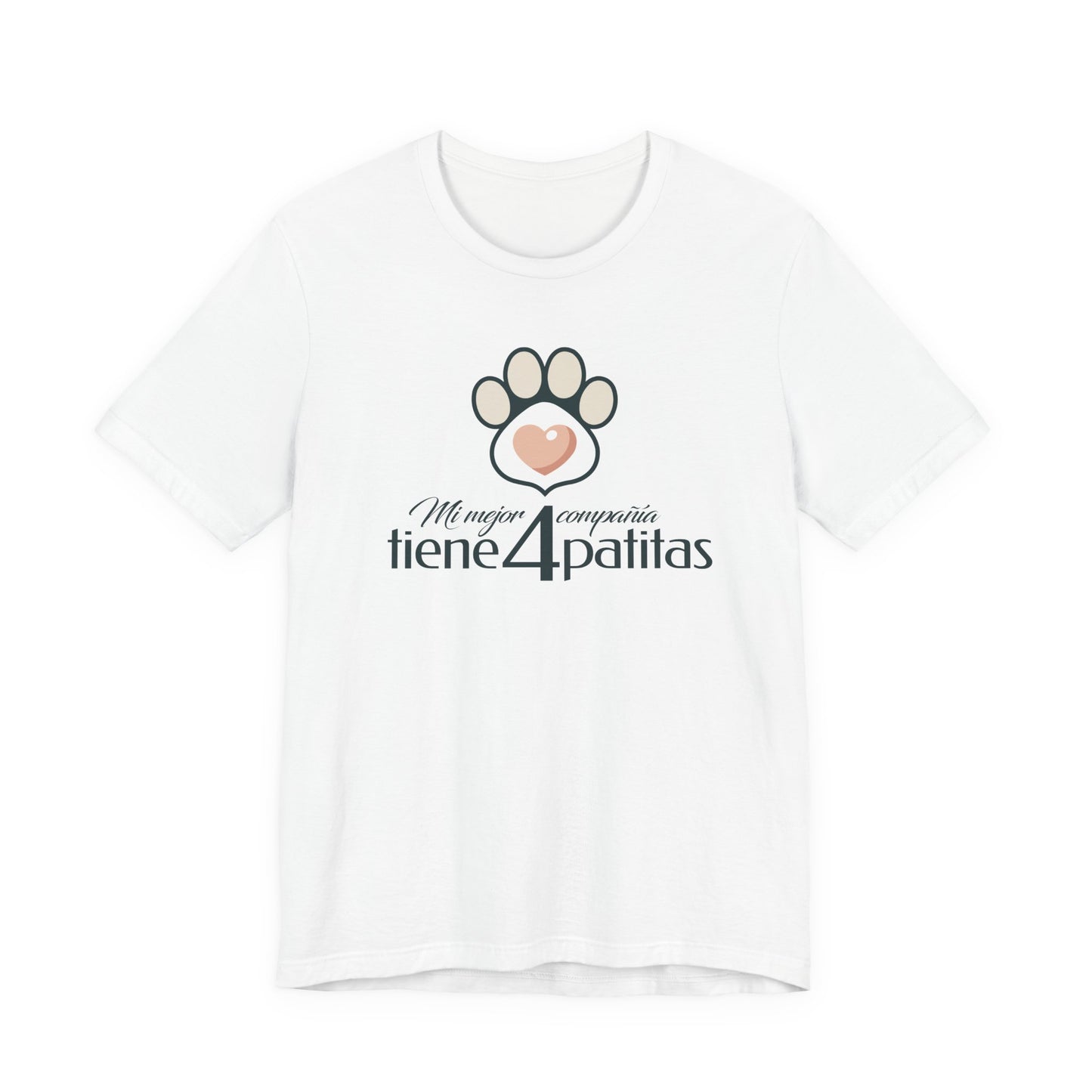Dog Lover T-Shirt - Mi mejor compañía tiene 4 patitas