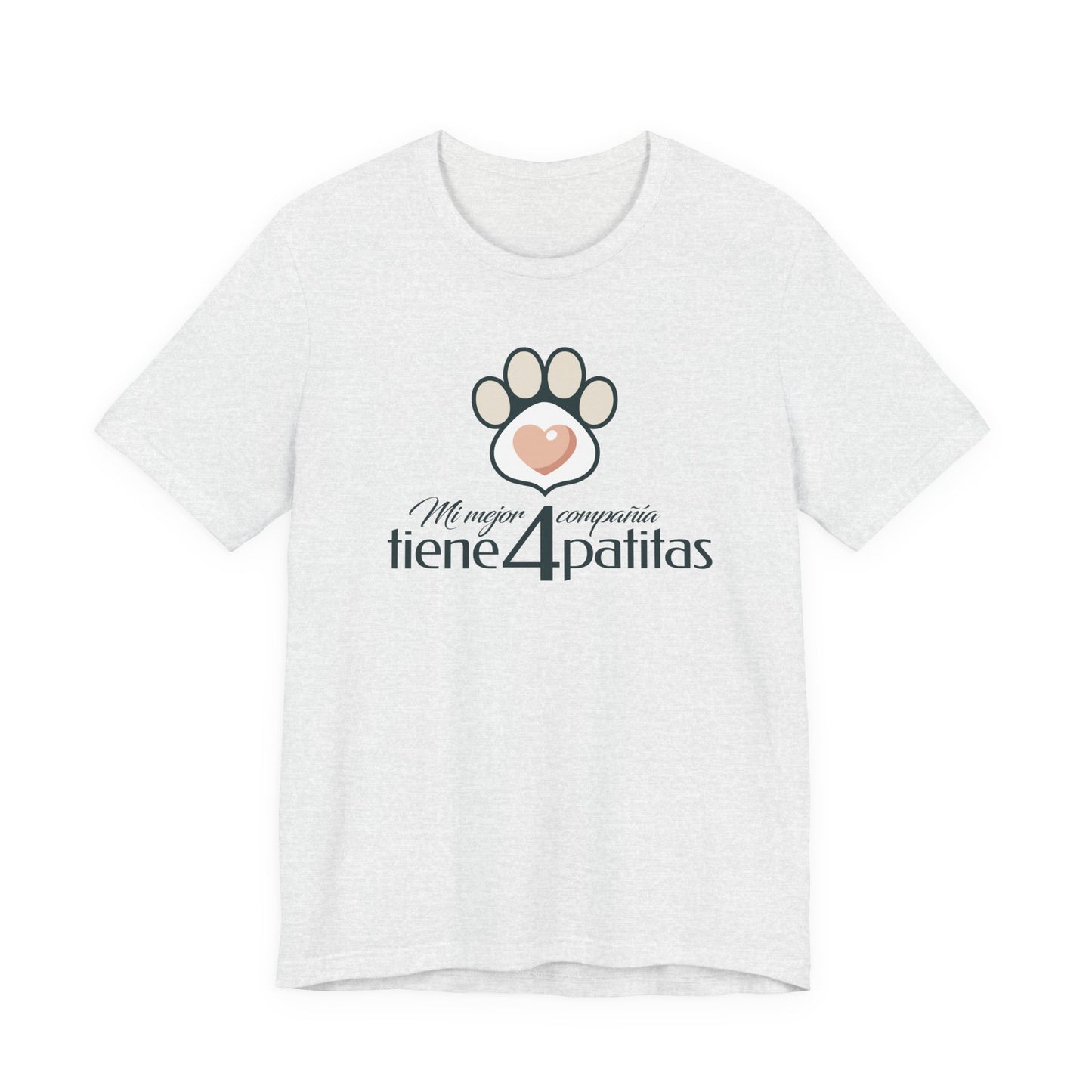 Dog Lover T-Shirt - Mi mejor compañía tiene 4 patitas