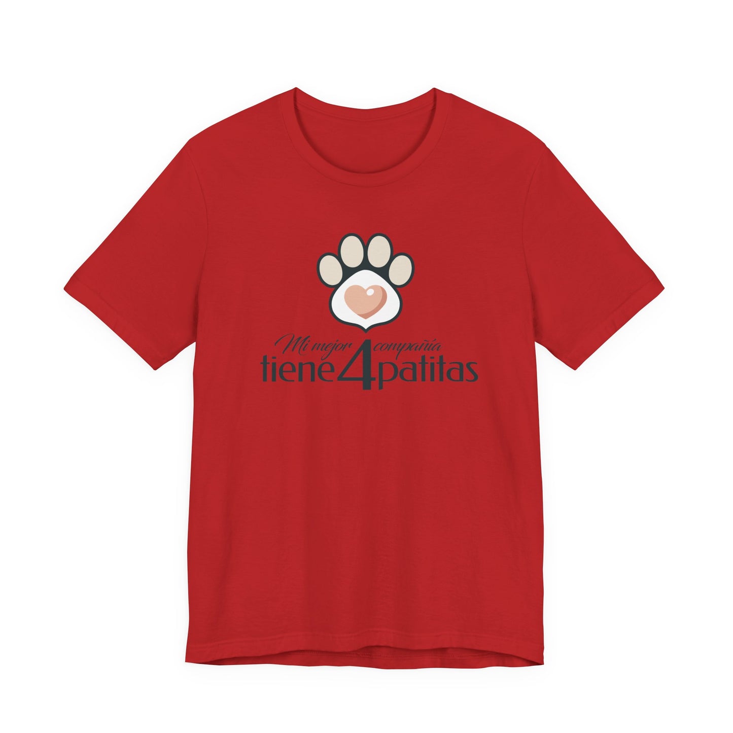 Dog Lover T-Shirt - Mi mejor compañía tiene 4 patitas