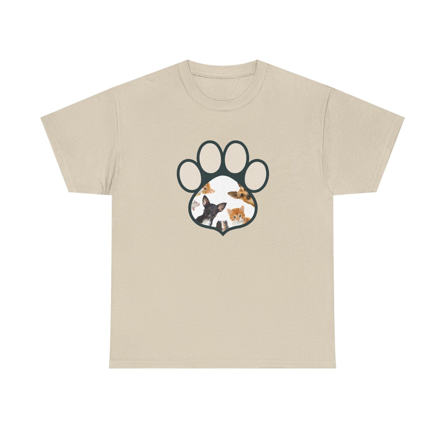 Unisex Heavy Cotton Tee for Pet Lover