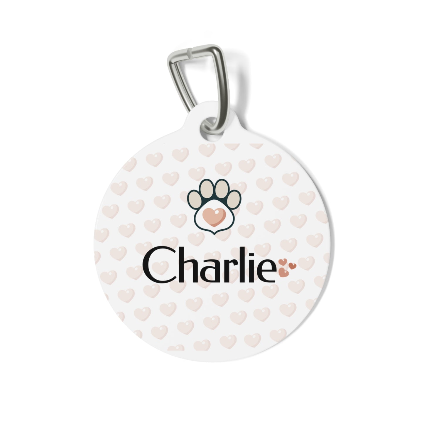 Customizable Pet Identification Tag