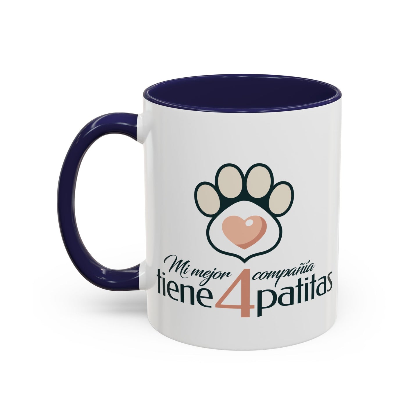 Mi Mejor Compañía tiene Patitas Accent Coffee Mug