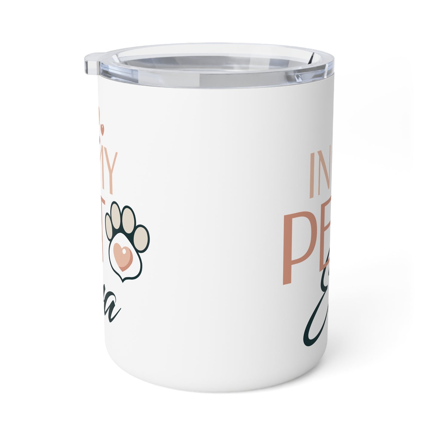 In My Pet Era Insulated Coffee Mug, White