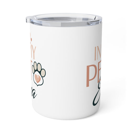 In My Pet Era Insulated Coffee Mug, White